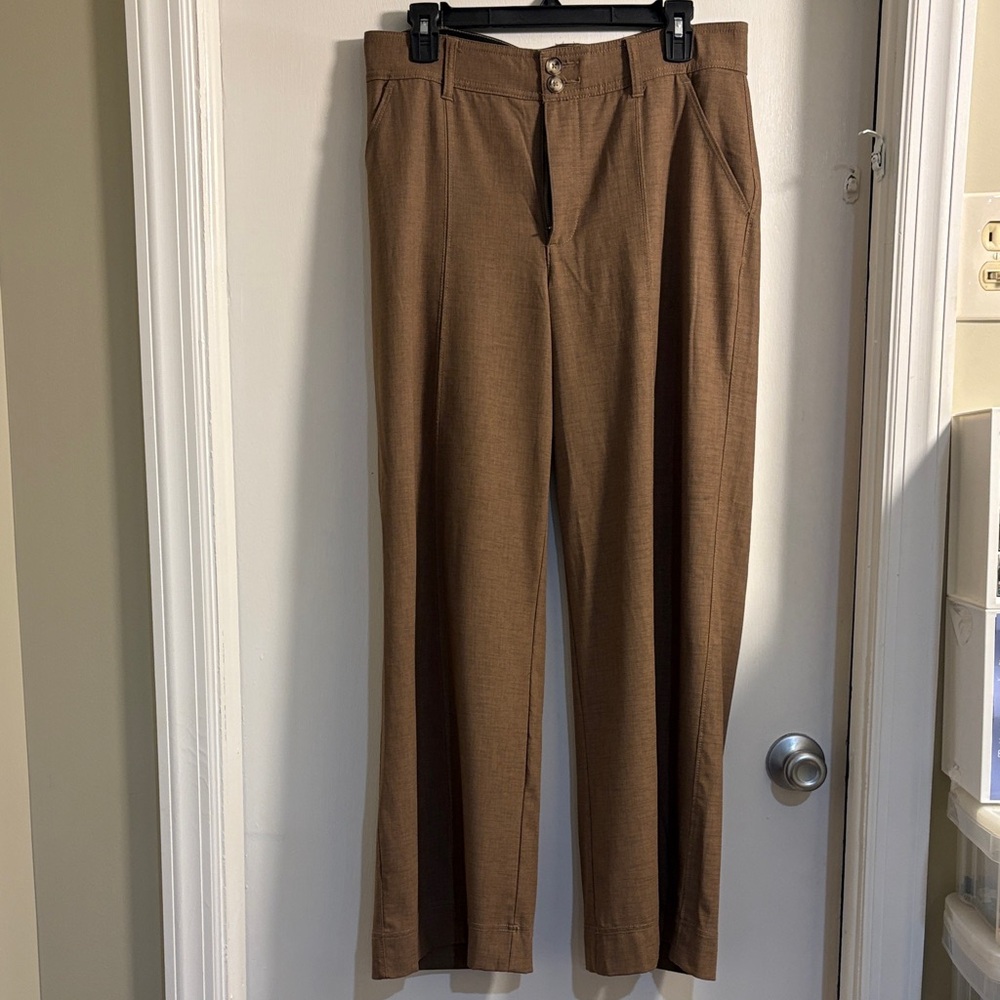 Democracy Brown Wide Leg Pants